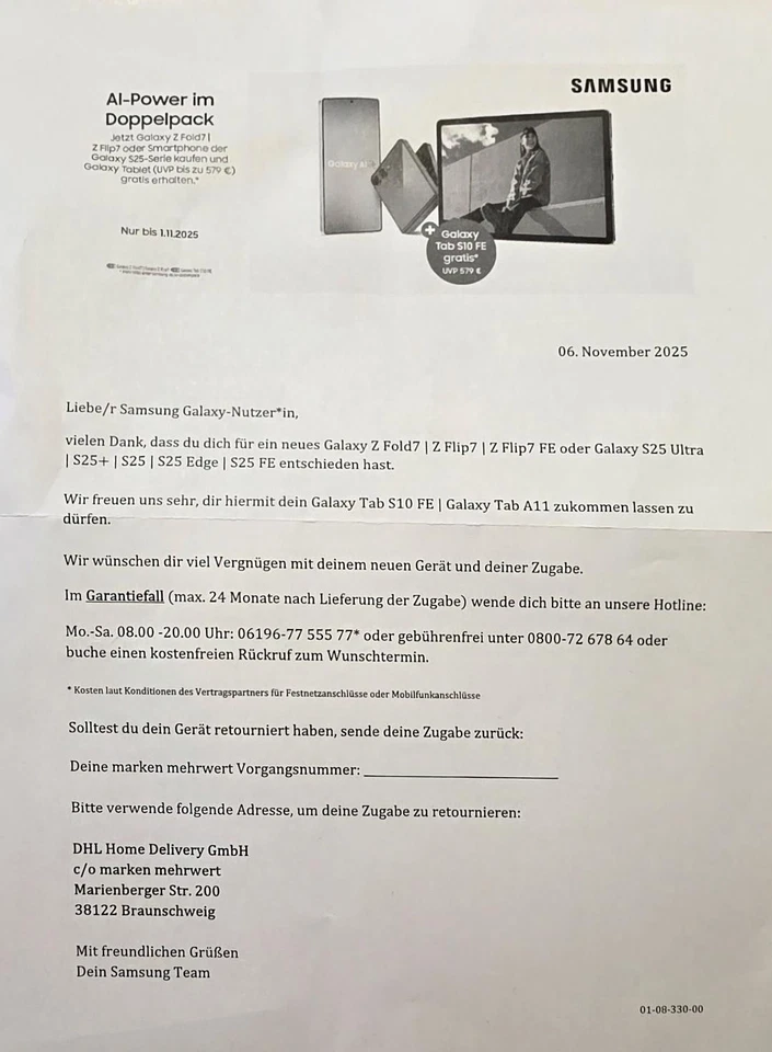 Samsung Galaxy Tab S10 FE SM-X520 8 GB/128 GB Grey NEU OVP - Bild 2 von 4