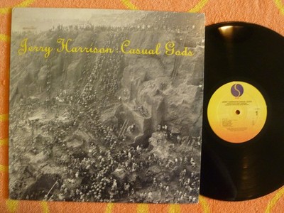 JERRY HARRISON: CASUAL GODS Self Titled LP Sire 1988 w/ Inner Sleeve