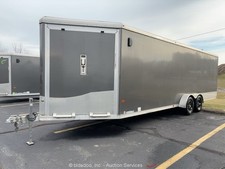 2023 Neo NAS 24' T/A V-Nose Enclosed Snowmobile Sled Cargo Box Trailer Bidadoo