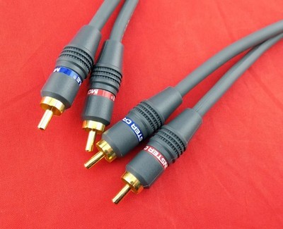 Monster Interlink 100 RCA Audio Cable CHOOSE SINGLE or PAIR and LENGTH, Tested