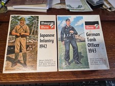 Monogram Merite Axis SoldiersJapanese Infantry 1942 German Tank Officer 1943