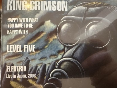 KING CRIMSON - Happy/Level Five/Elektrik (Live 2003) 3 x CD 2021 BRAND NEW!