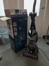 Bissell 2259 PowerLifter Pet Rewind with Swivel Bagless Upright Vacuum, Gray