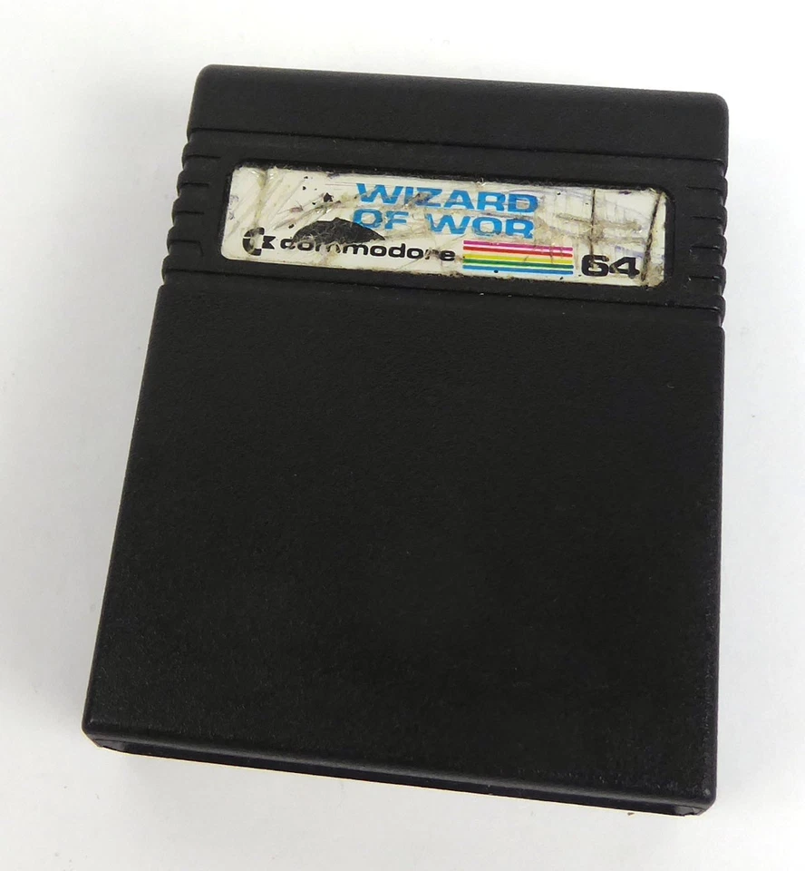 Commodore 64 C64 -- WIZARD OF WOR -- Modul Cart