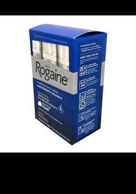 Rogaine Hair Regrowth Treatment Foam Three Month Supply(3x60ml/2.11fl) Ex 05/27+