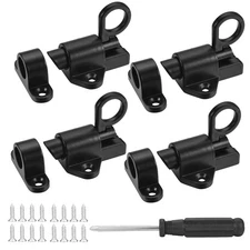 4PC Self-Closing Latches,Spring Gate Latch for Wooden Fence,Automatic Door La...