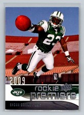 2009 Rookie Premiere Box Set #28 Shonn Greene New York Jets Football Card. rookie card picture