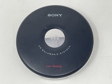 Sony D-EJ016CK Walkman CD Player - PLAYS DISCS / Has Faulty Screen Read