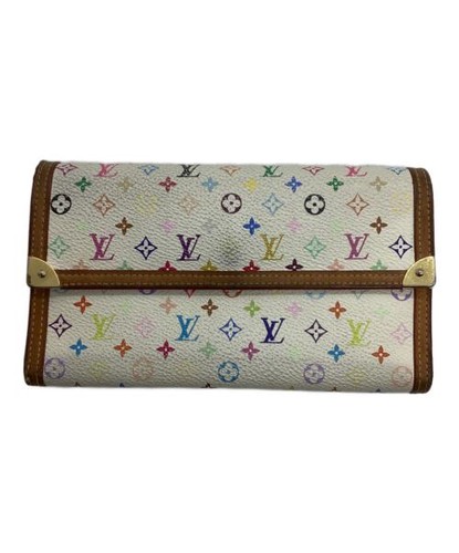 LOUIS VUITTON                    Long Wallet white M92659
