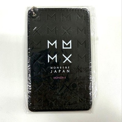 MONSTA X MONBEBE JAPAN Official Fanclub Pass Case Black