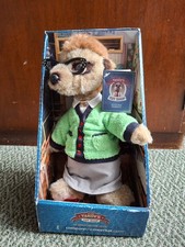 COMPARE THE MEERKAT "MAIYA" SOFT TOY WITH EAR TAG BRAND NEW IN BOX