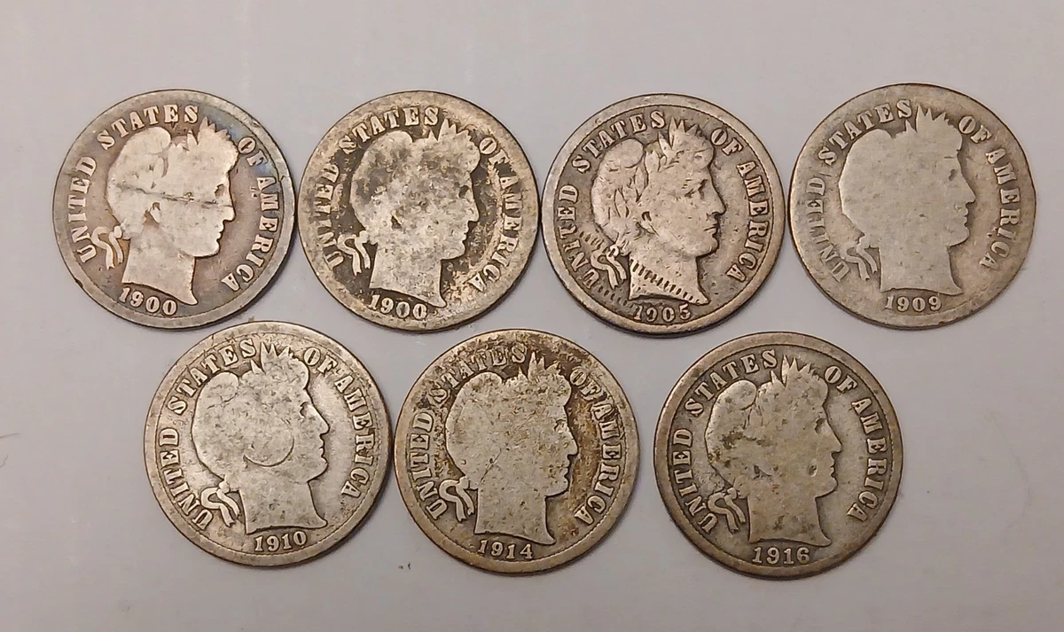 ダイムコイン　408枚 1905 Year Barber US Dimes (1892-1916) for sale | eBay