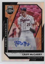 2021 Elite Extra Edition Prime Numbers B Signatures 5/74 Griff McGarry Auto 0j81