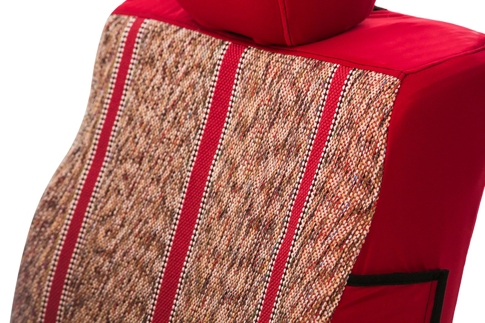 Saddleman 028015-04 Saddle Blanket 2nd Row Wine Custom Seat Covers