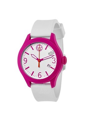 Movado ONE ESQ Womens Watch 36MM Silicone Steel Swiss Movement Quartz Wristwatch
