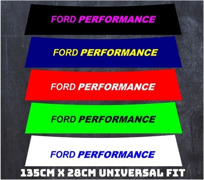 Ford Performance Sonnenleiste Universalbeschlag 135 x 28cm