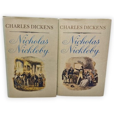 Charles Dickens Nicholas Nickleby Gesammelte Werke 3 Auflage 1980 Rütten Loening