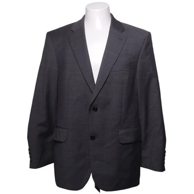 Digel, Blazer, Größe: 50S, Grau, Elasthan/Polyester/Viskose/Wolle #QVS