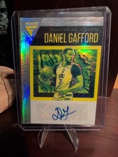 2020-21 Panini Flux Silver Prizm Auto #FLS-DGF Daniel Gafford Wizards