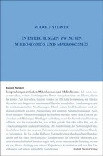 Entsprechungen zwischen Mikrokosmos und Makrokosmos | Rudolf Steiner | Buch