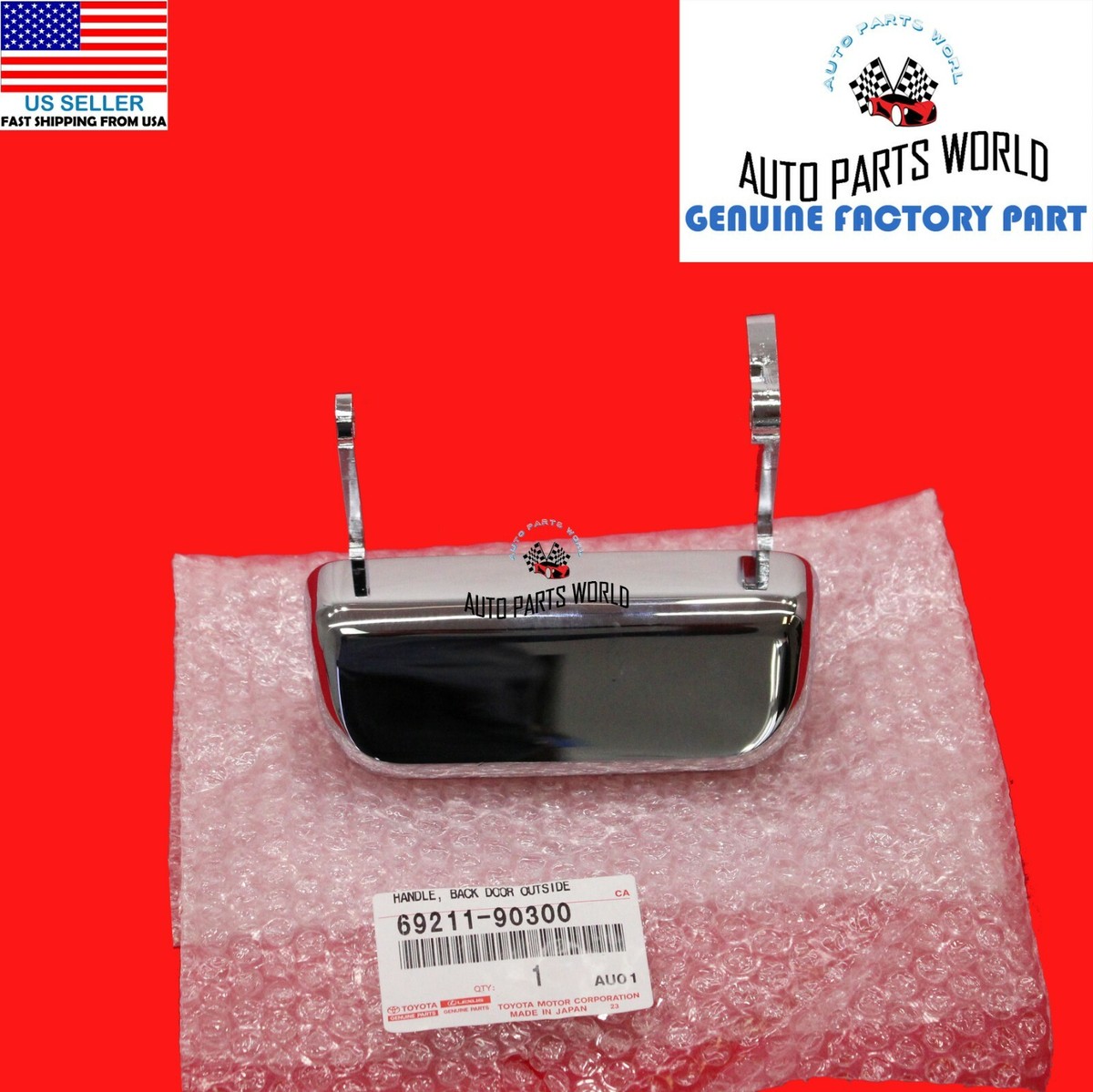 GENUINE OEM TOYOTA 69-75 LAND CRUISER FJ40 TAILGATE LOCK HANDLE