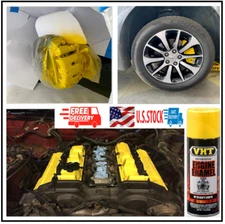 Yellow Valve Cover Spray Paint Engine Brake Caliper High Temp 500F Coating 1Can
