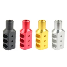 Anodized Aluminum 1/2"x28 TPI Muzzle Brake For .223/22LR