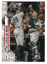 2020 Topps Series Two Aaron Judge Gleyber Torres New York Yankees #591