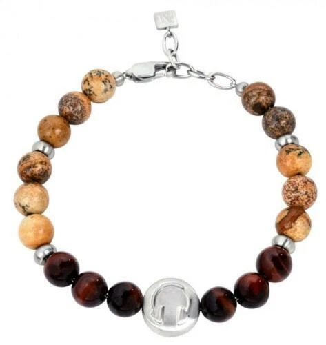 Bracciali da uomo di pietra principale occhio di tigre