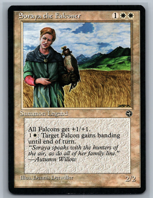 Magic The Gathering Homelands Soraya the Falconer MTG TCG CCG | eBay