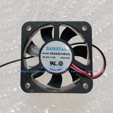 1 PCS BAIKE FAN DBA05010B24L DC 24V 0.10A 5010 5CM 2 PIN cooling fan