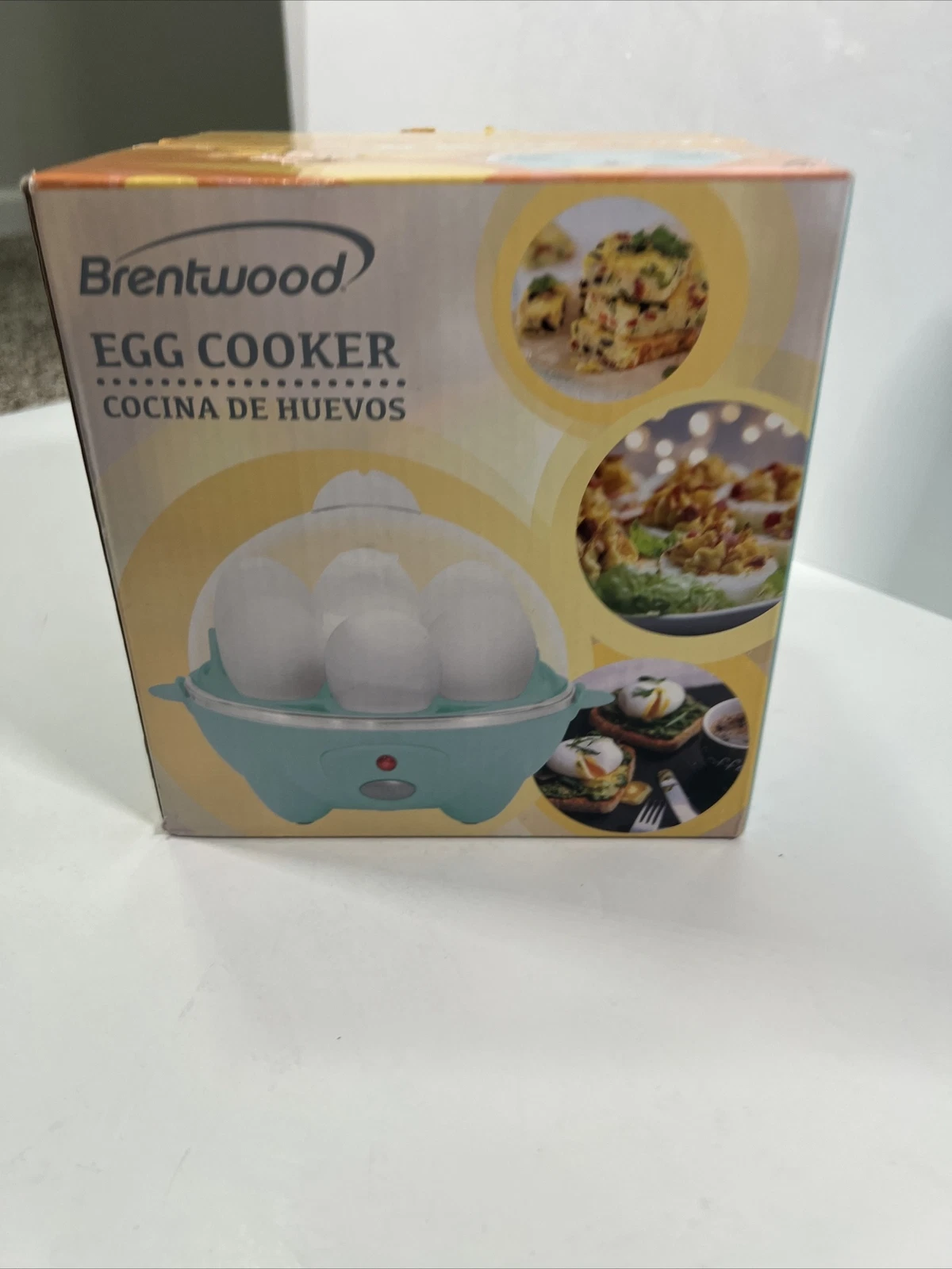 Brentwood Egg Cooker, TS-1045BL Open Box