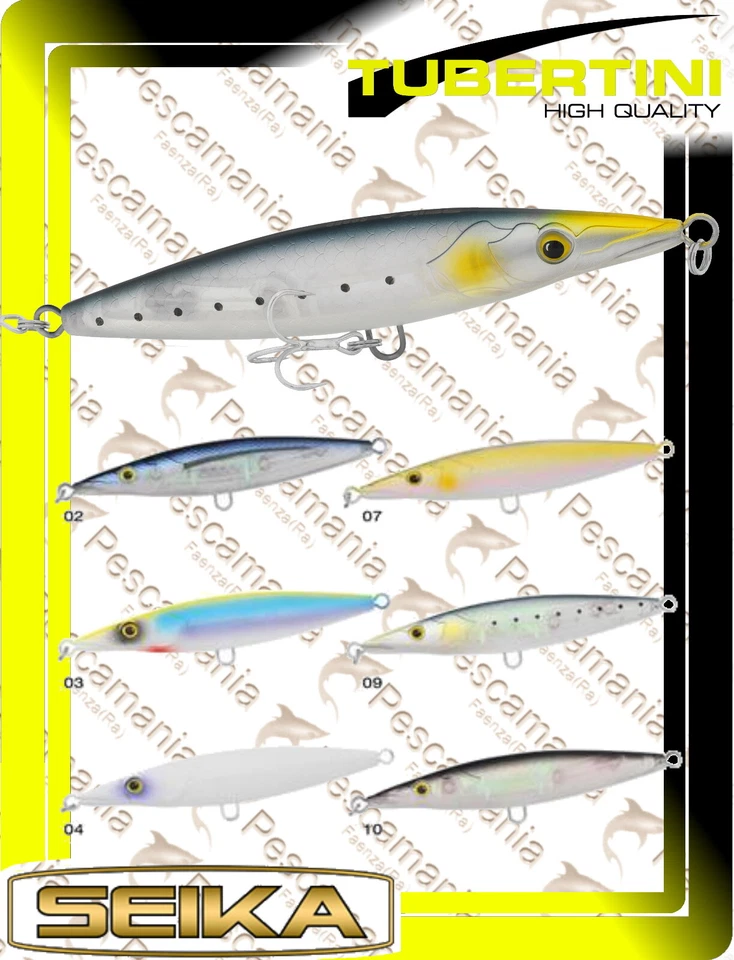 Artificiale spinning hard bait Seika SOBER 130 Topwater 28gr 13cm serra WTD