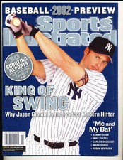 New York Yankees Jason Giambi 2002 No Label Sports Illustrated  