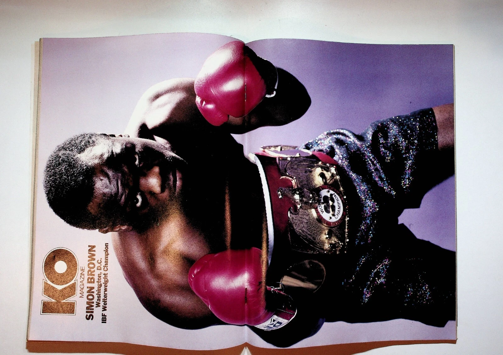 1988 December KO Knockout Boxing Magazine Sugar Ray Leonard Tyson Rooney Nunn - 画像3/6