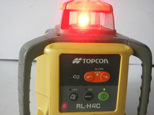 USED Topcon RL-H4C Self Leveling rotary laser level - Picture 3 of 5