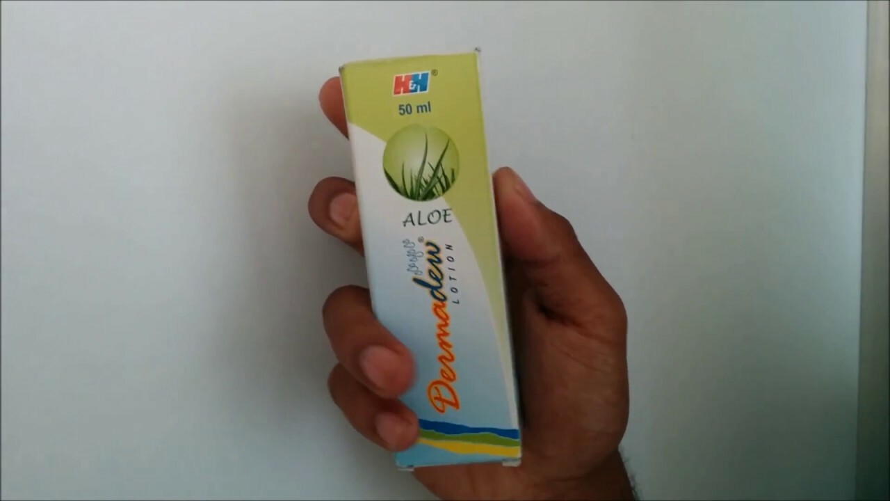 dermadew aloe vera cream