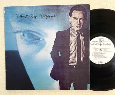 Robert Fripp Exposure LP 1979 [Polydor EGLP 101] White Label PROMO - EXC