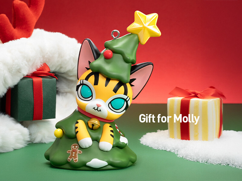 その他 Molly Christmas 2024 CASTLE MIRACLE BOX Unboxing PopMart Castle Miracle Box - Molly Christmas 2024