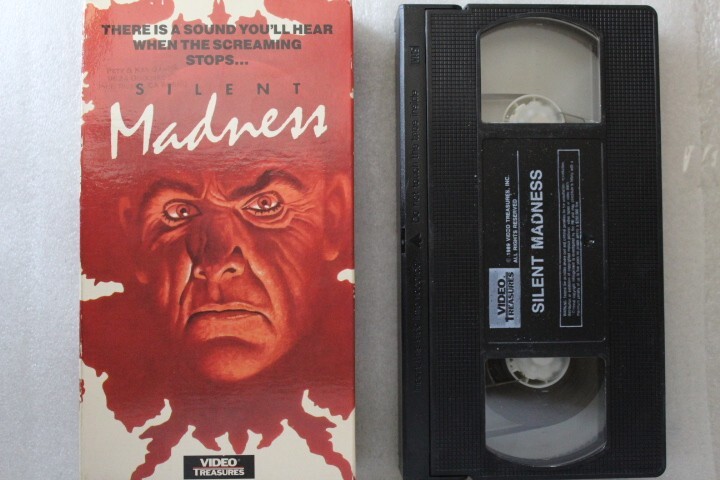 Silent Madness VHS 1985 Horror Slasher Media Home