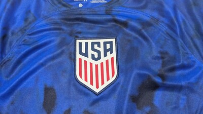 NewNike Team USA USMNT 22/23 Stadium World Cup Blue Soccer Jersey