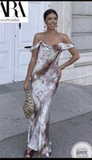 ZARA PRINTED LONG DRESS LIMITED EDITION NEW SS23 SIZE SMALL BNWT REF. 3259/167