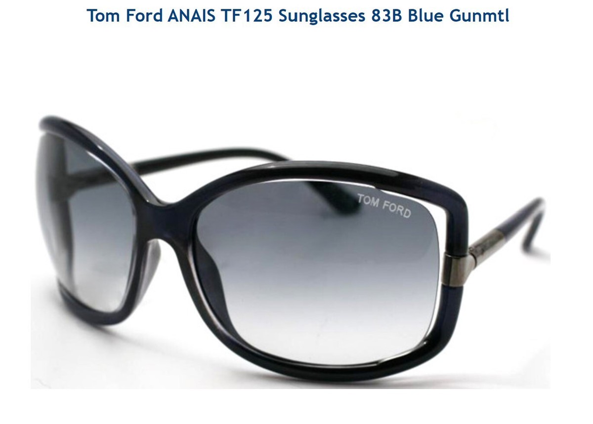 Tom Ford Anais black on black sunglasses Tom Ford, Black Anais sunglasses ref.1002162 - Joli Closet main image 2