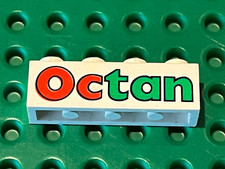 LEGO brick 1x4 with octan pattern ref 3010px21 / Set 6548 4609