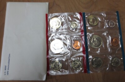 ミントセット２点【TICC】#01000 1979 Mint Sets U.S. Mint 10 Sets Face Value 38.20 Investment
