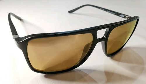 Starck MIKLI occhiali da sole Gravity Evo Nero Opaco/Oro Polarizzati SH5015  00012O | eBay