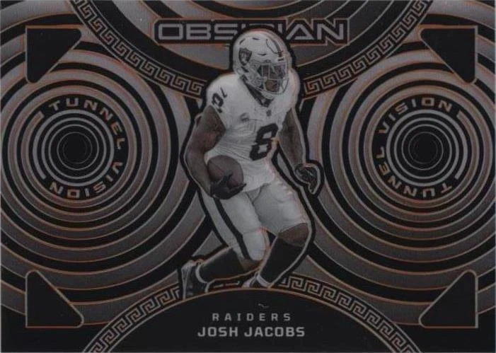 2023 Panini Obsidian Josh Jacobs #18