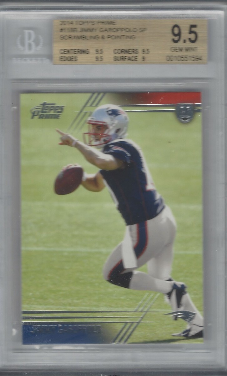 JIMMY GAROPPOLO 2014 TOPPS PRIME SP SCRAMBLING POINTING #118B
