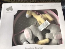 Welcome to the Jungle Pink Baby Mobile New from Just Born