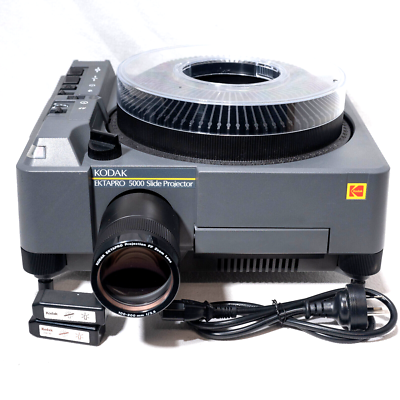 Kodak Ektapro 5000 35mm Film Slide Projector w/ 100-200mm f Kodak Ektapro 5000 35mm Film Slide Projector w/ 100-200mm f